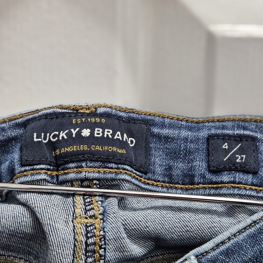 Cropped skinny Lucky Brand jeans